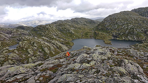 Descending to Vetlegoggen
