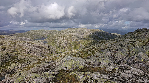Saudalsnovi from the descent into Sørdalsskaret