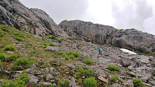 Our shortcut from Sørdalen to Brattefonntjørni