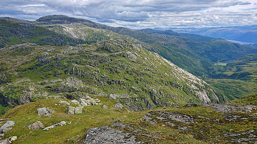 Kjetilsnuten from the ascent to Ådni 1103