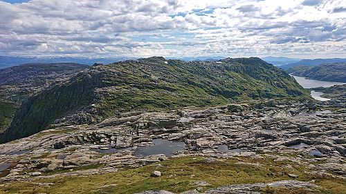 Gråtindane from the descent from Ådni 1098