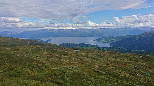 Ytre Samlafjorden from above Krok