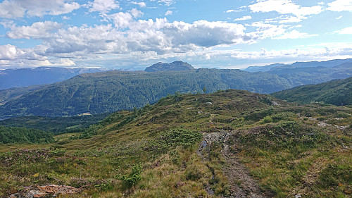 Vesoldo from the descent to Steindalsfossen