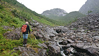 The trail along Vestrebotnelva