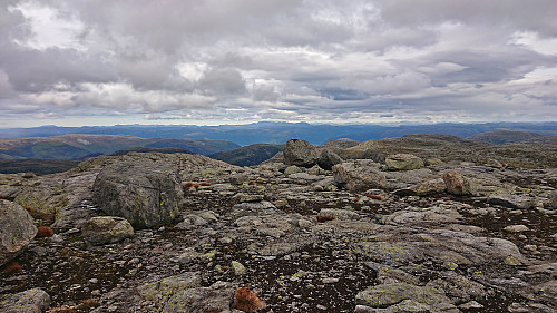 A glimpse of Sognefjorden from Sundagsfjellet