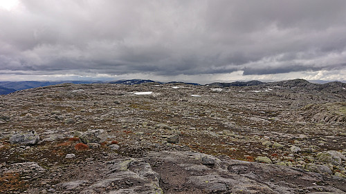 South/southwest from Sundagsfjellet