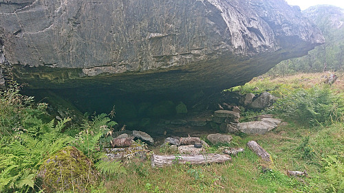 Camping spot under Tjuvhelleren
