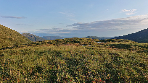 The highest point at the small hill called Hovden southwest of Dyrdalsvatnet