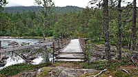 Bridge west of Laksehaugen