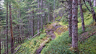 The trail along Raundalselvi