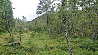 Looking back at Vetlaheggstølen