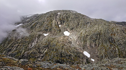 Seldalsnuten from the descent to Rastaklov