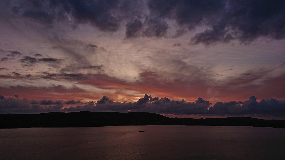 Sunset from Hellen festning