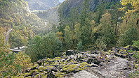 The Skjervsfossen path