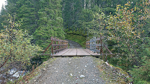 The bridge across Skorvo