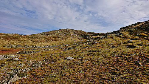 Approaching the start of the summit ridge