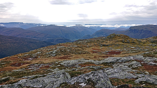 Towards Granvin from Olavstølsnuten