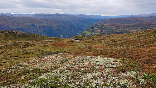 Returning towards the small unnamed 894 lake