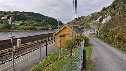 The train station at Bulken