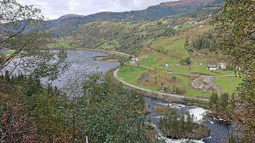 Seimsvatnet from Seimsgrendvegen