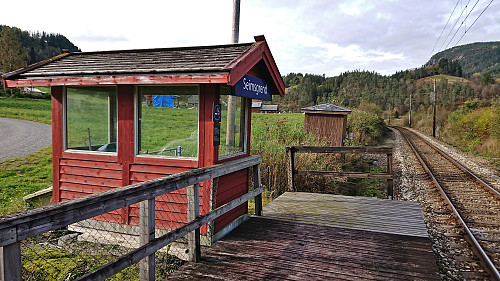 The train station at Seimsgrend