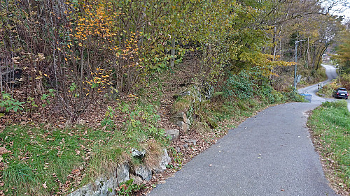 Rambjørga trailhead