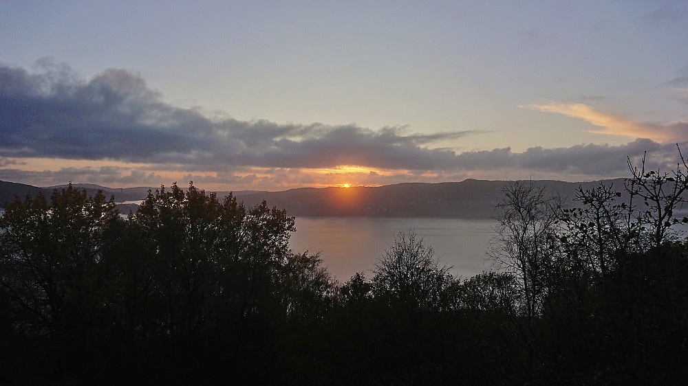 Sunset from Hellen festning