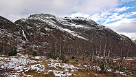 Kjerringafjellet from Grostøl