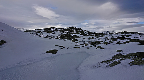 Approaching the summit of Kjerringafjellet