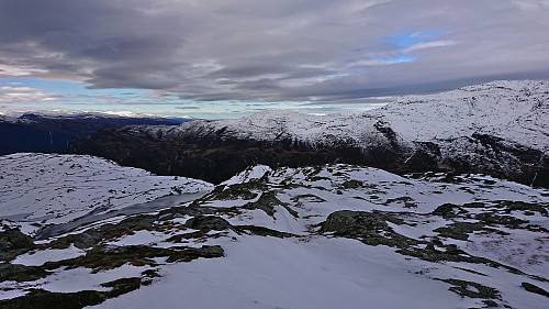 Olavstølsnuten from Kjerringafjellet