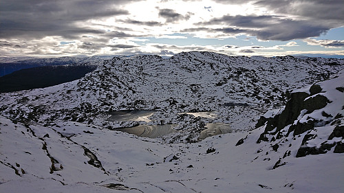 Kvasshovden from the top of Jonsokbakkane
