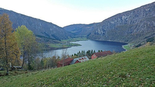 Granvinsvatnet and Seim from Vindal
