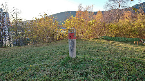 The trig marker at Slettebakken