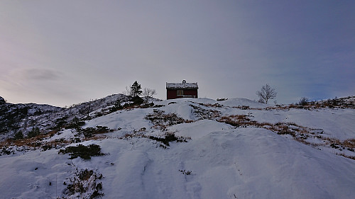 Approaching the new Furnesstølen