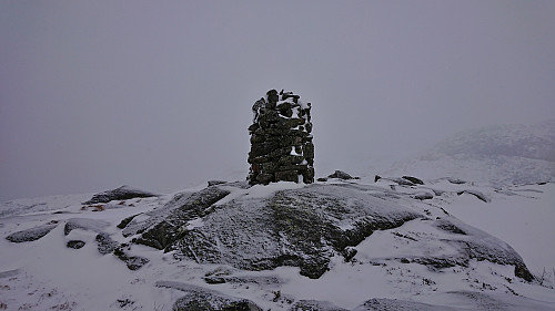 The large cairn at Fagerlifjellet