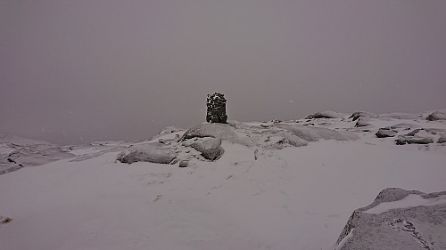 The cairn from the old trig marker