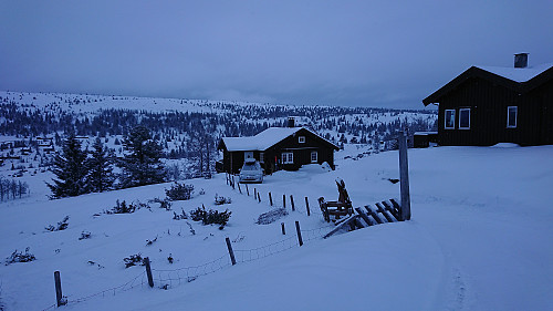 The cabin at Øvre Guriset