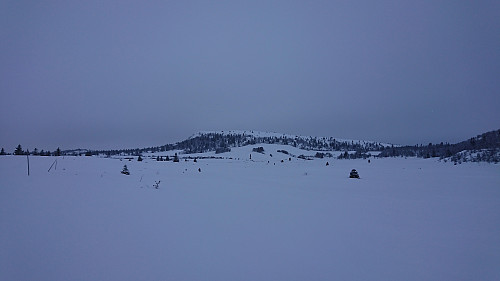 Looking back at Auenhaugen