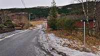 Following the wrapped signs