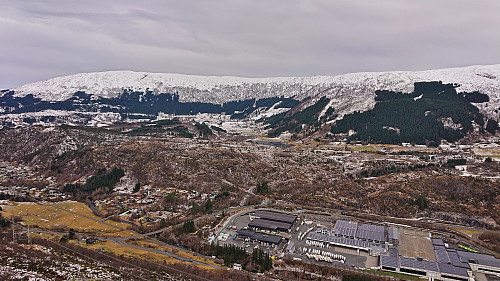 Borgo and Vidden from the cabin