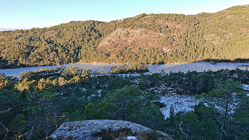 Hisdalsvatnet from Ytsta Ospevikfjellet