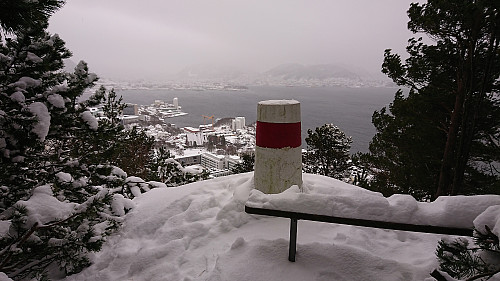 The trig marker at Furukammen