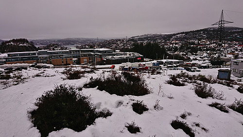 Northeast from Høyde ved Janaflaten with Askøybroen in the background