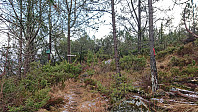 Trailhead at Hylkjeneset