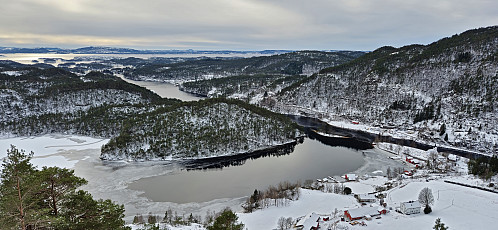 Austevågen from Fløya