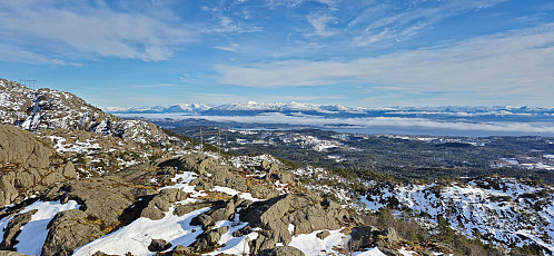 Northeast from Bjørnahifjellet