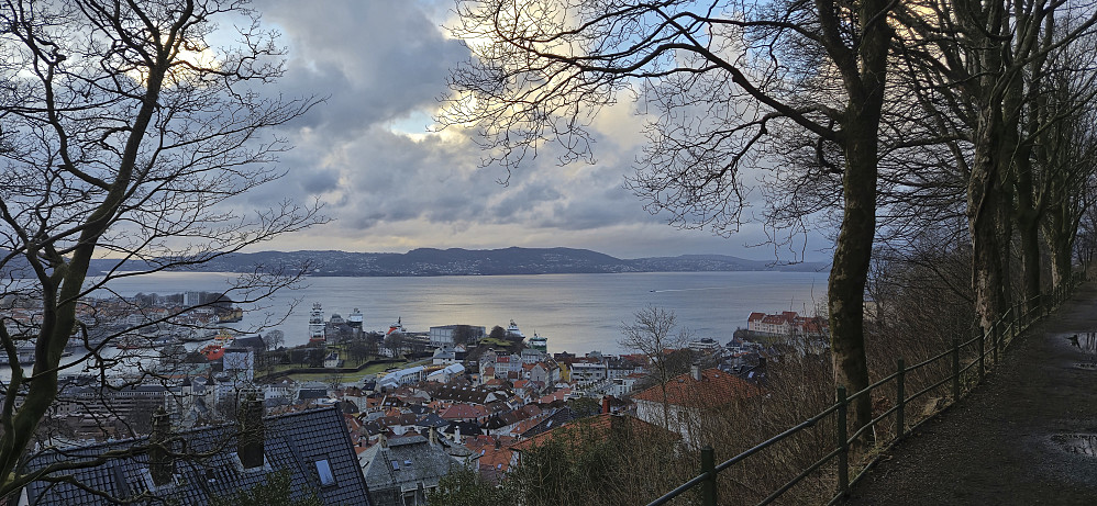 Towards Askøy from Fjellveien