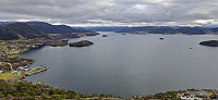 Høylandssundet from Søre Vikefjell