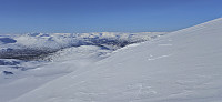 Oppheimsvatnet from the ascent