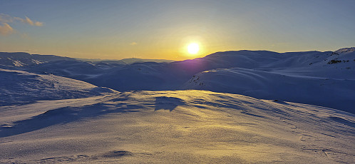 Sunset from Såta